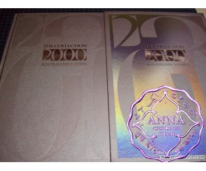 Australia 2000 Deluxe Yearbook Album with all Stamps FV$68.87